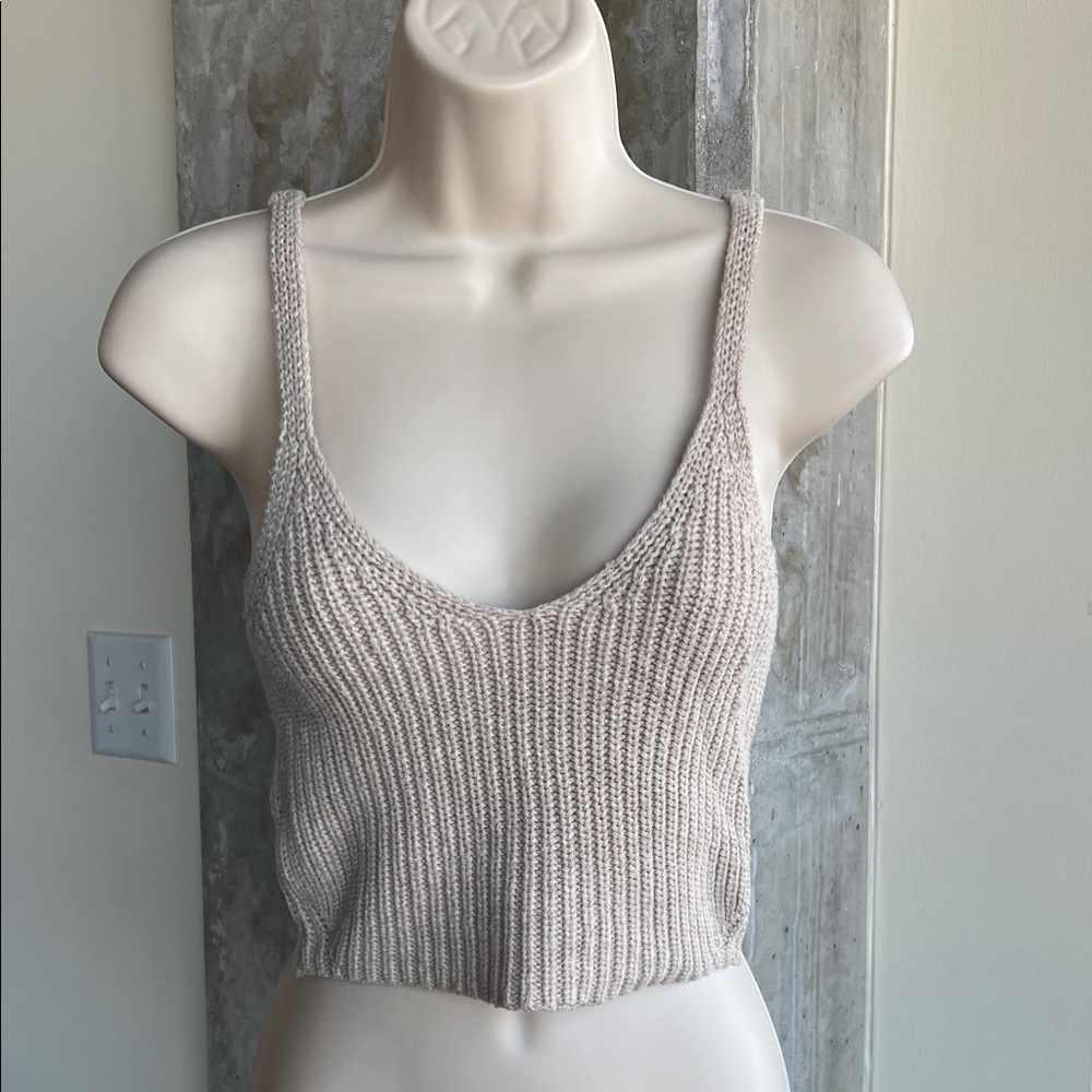 BP Textured Cream Sweater